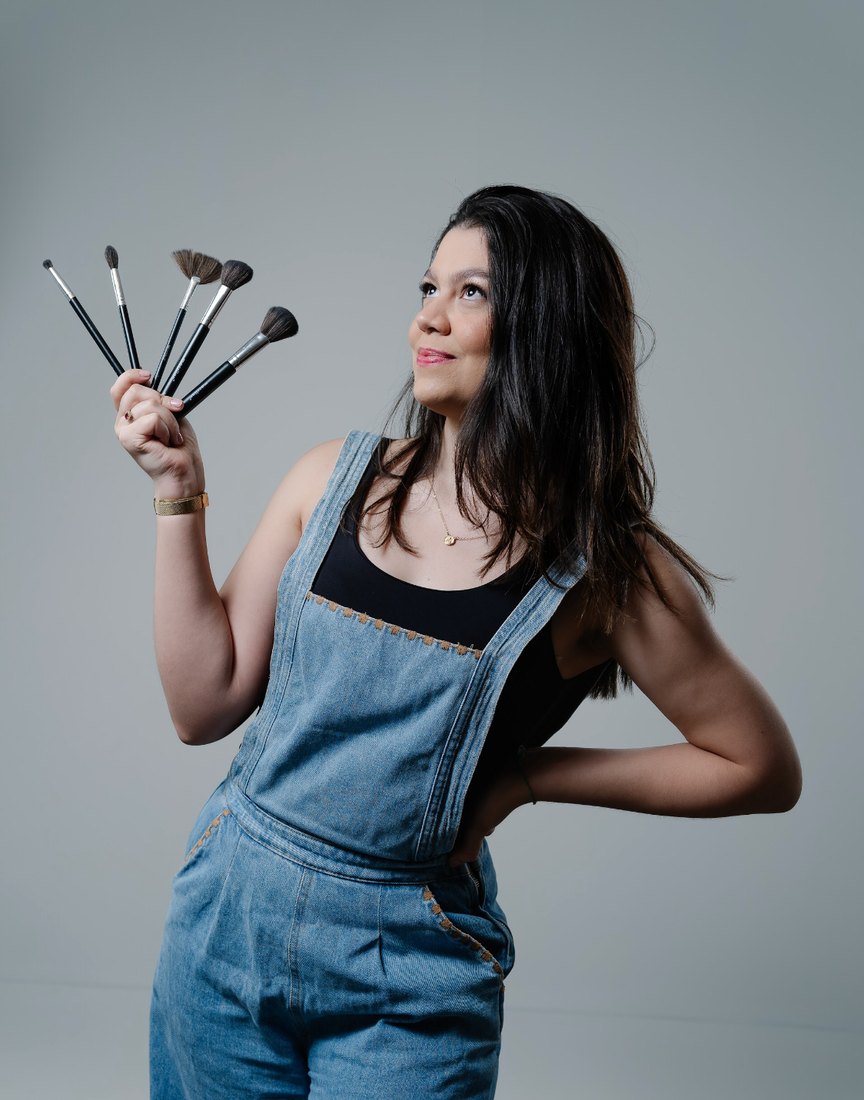Maria Luiza, maquiadora da Maroca Makeup